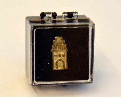Stadttor-Pin in Geschenkbox