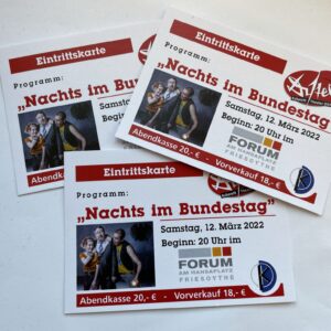 Tickets: Nachts im Bundestag