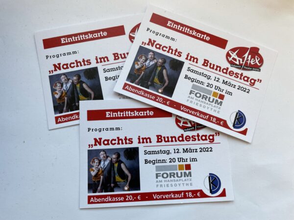 Tickets: Nachts im Bundestag