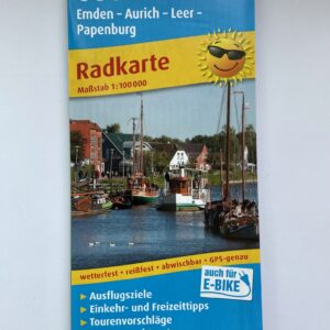Radwanderkarte Ostfriesland