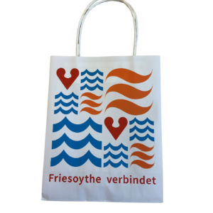 Papiertragetasche "Friesoythe verbindet"
