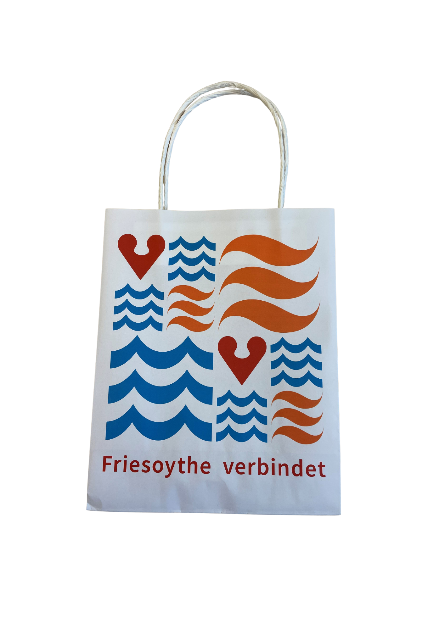 Papiertragetasche "Friesoythe verbindet"